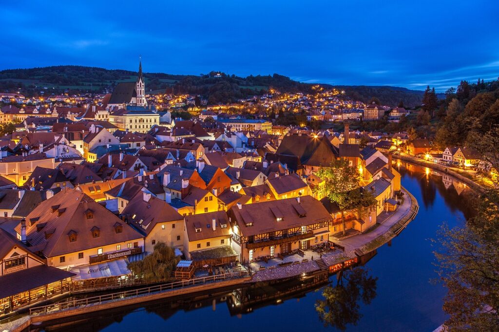 czech republic, krumlov, cesky krumlov